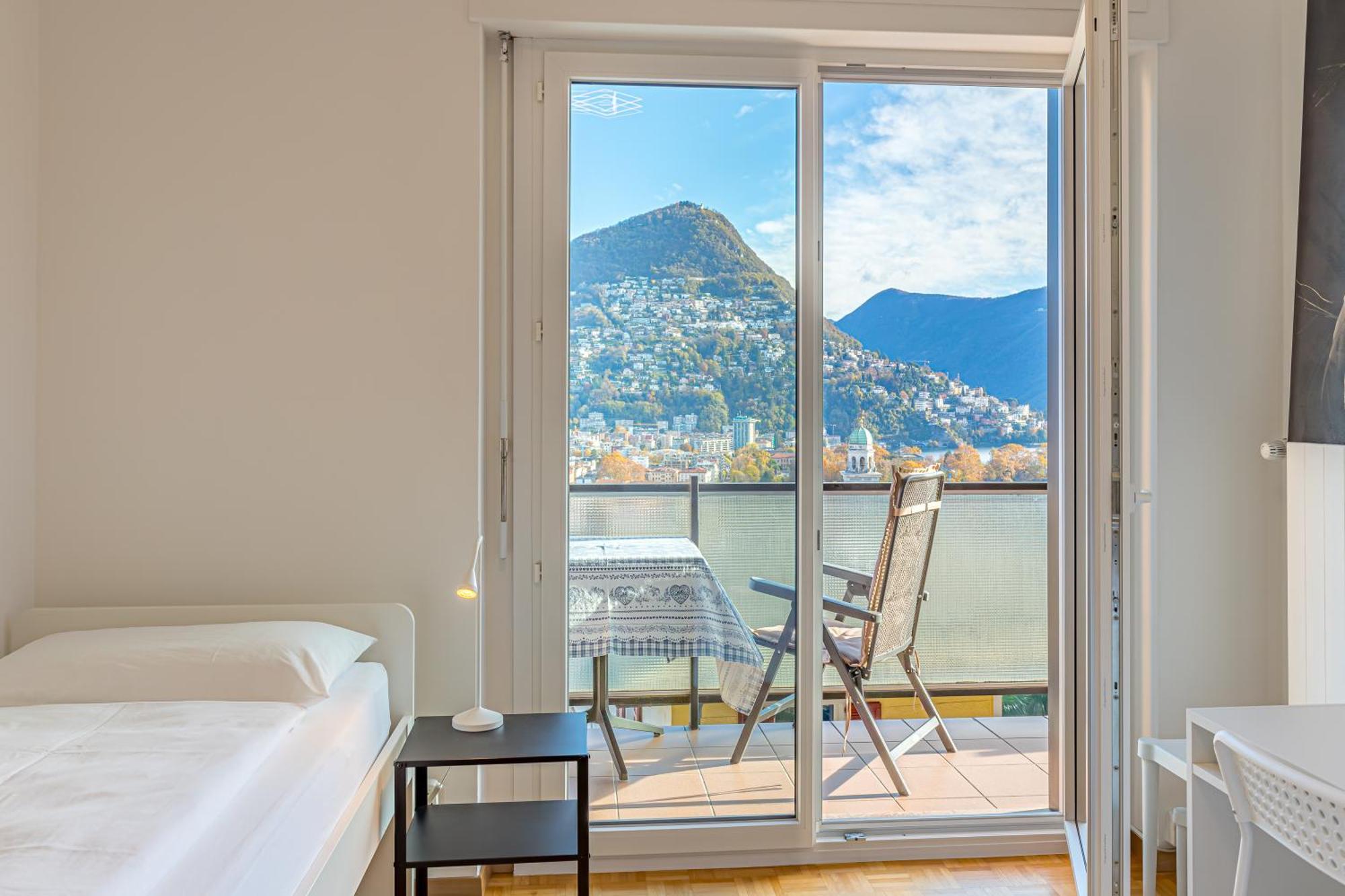 Апартаменты Imperial Of Lugano 4 With A Lake View Behind The Station And 10 Min From The Lake Экстерьер фото